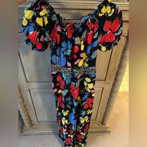 Off the shoulder maxi dress